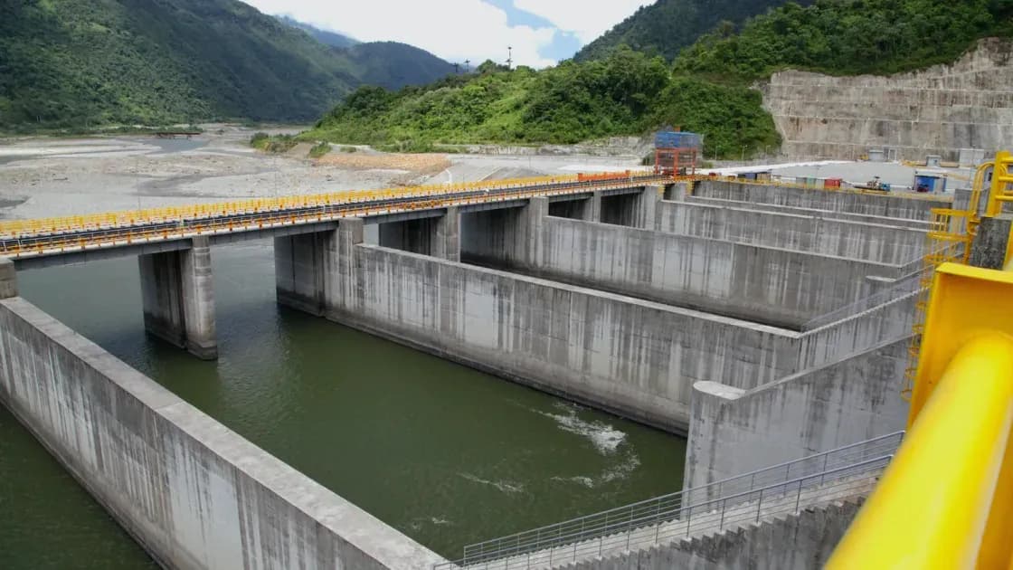 厄瓜多尔科卡科多辛克莱（Coca Codo Sinclair）水电工程建设设施